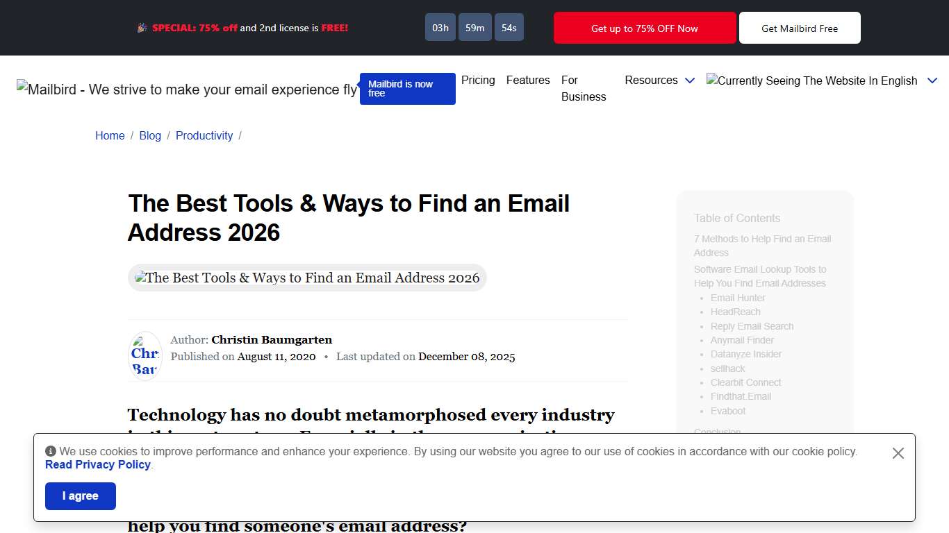 The Best Tools & Ways to Find an Email Address 2026 Mailbird